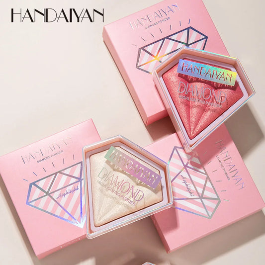 Diamond Glow Highlighter Powder – Shine Loud, Glow Proud