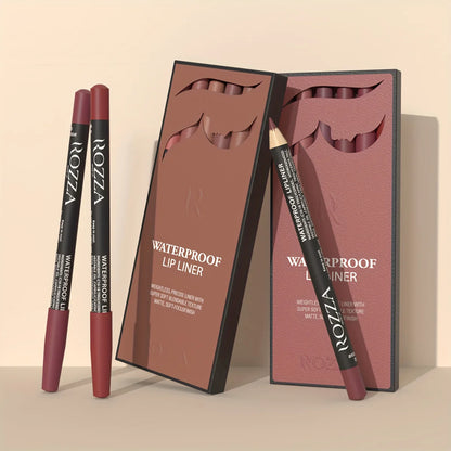 Nude Matte Lip Liner Pencil Set (6pcs)