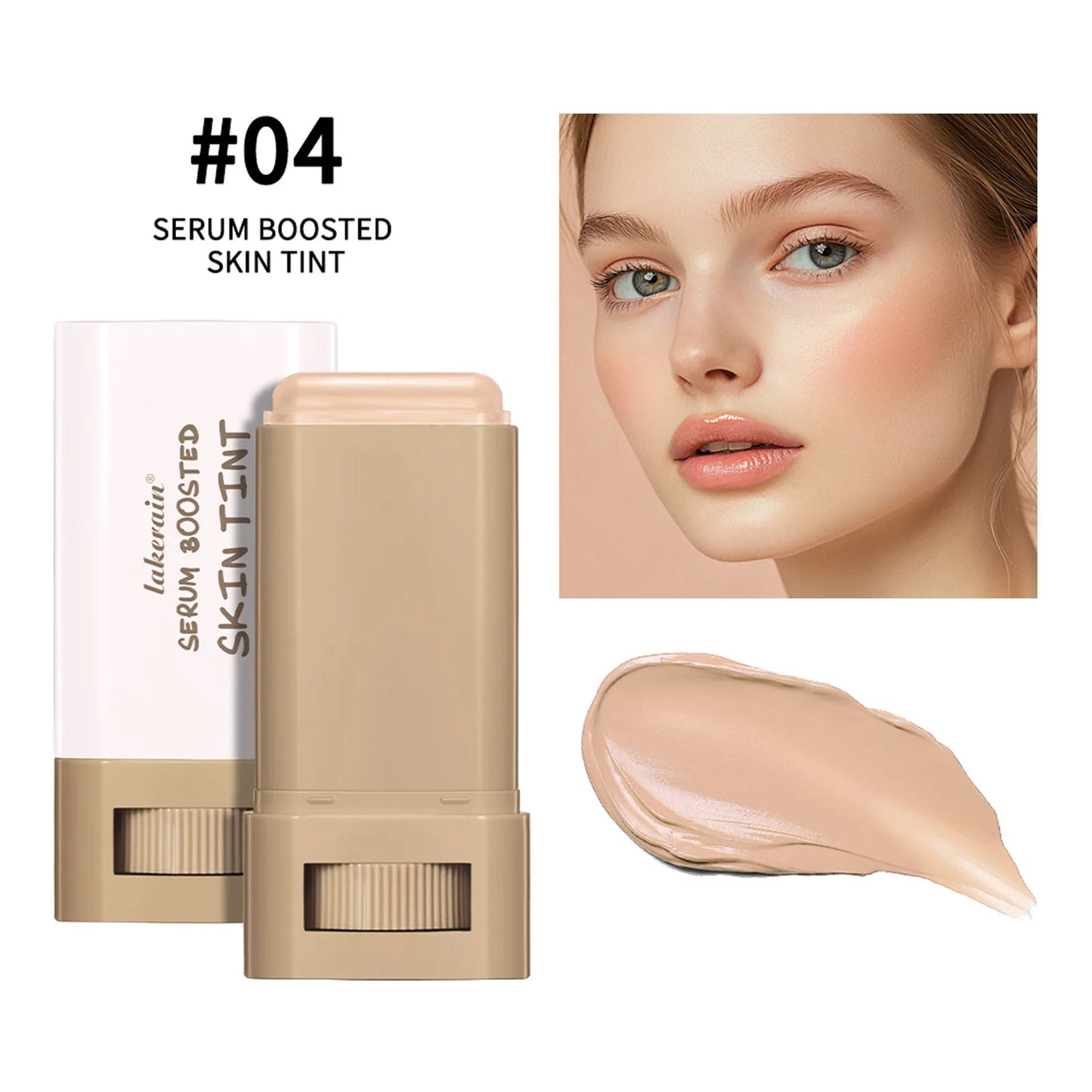 Matte Contour & Highlighter Stick – 6 Shades Waterproof Face Sculpting Makeup