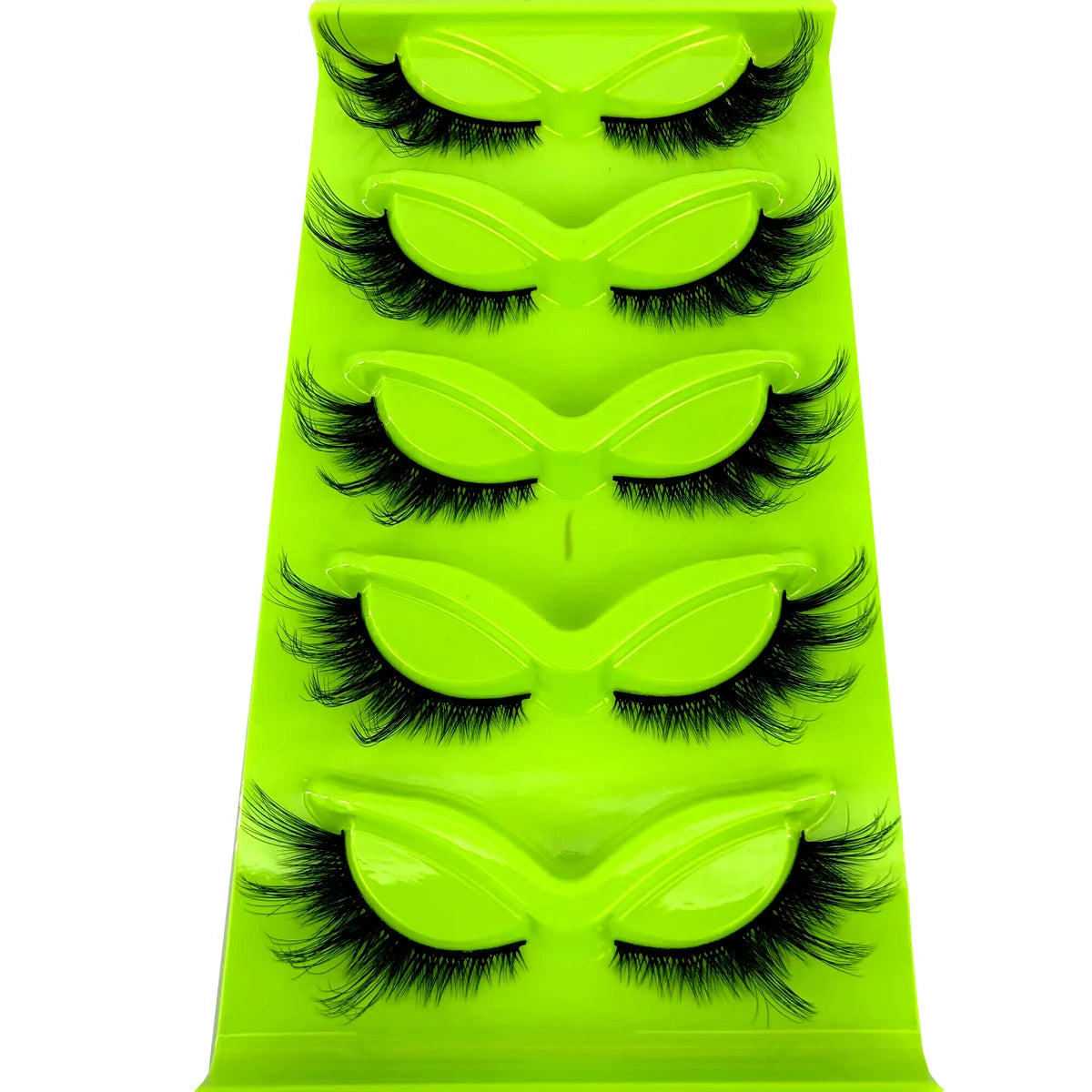 Cat Eye 3D Lashes – Fluffy, Wispy, Manga Magic
