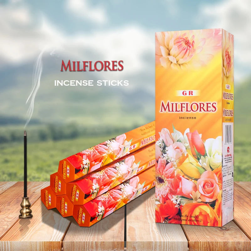 Indian Incense Sticks – 20-Pack Aromatherapy Collection