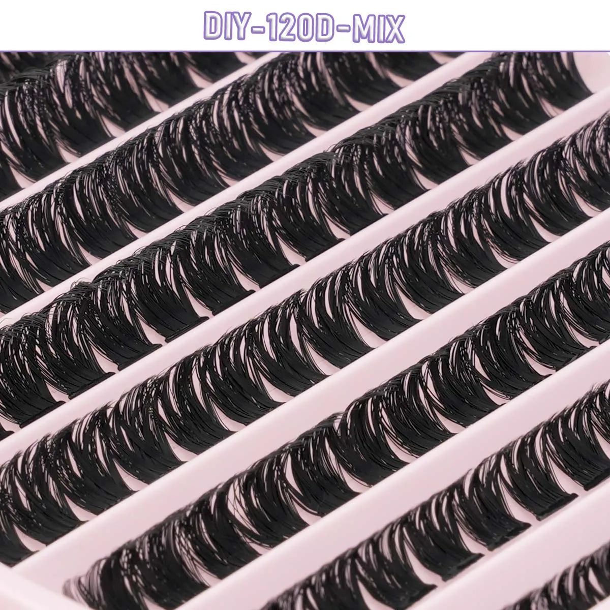DIY Lash Cluster Extension Kit – Bond, Seal & Applicator Set (5–16mm)
