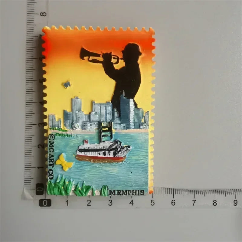 Las Vegas Souvenir Fridge Magnet