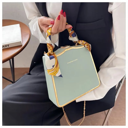 Luxury Crossbody Handbag – Classic Square Shoulder Bag