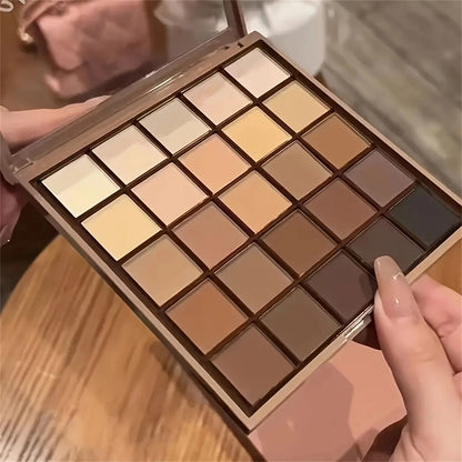 25-Color Neutral Earth Tone Eyeshadow Palette