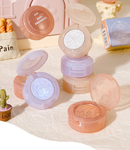 Diamond Glitter Monochrome Eyeshadow – Waterproof Long-Lasting Sparkle