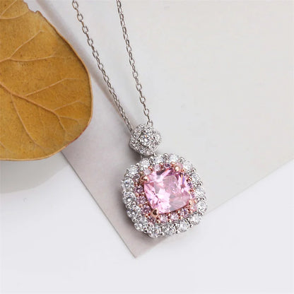 CC Cubic Zirconia Water Drop Pendant Necklace