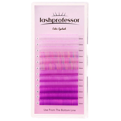 Colored Classic Eyelash Extensions – Soft, Natural & High-Quality Lashes