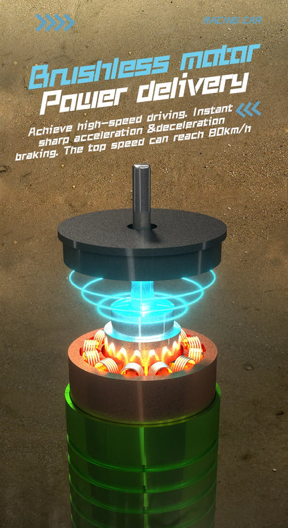 High-Speed RC Off-Road Drift Truck
