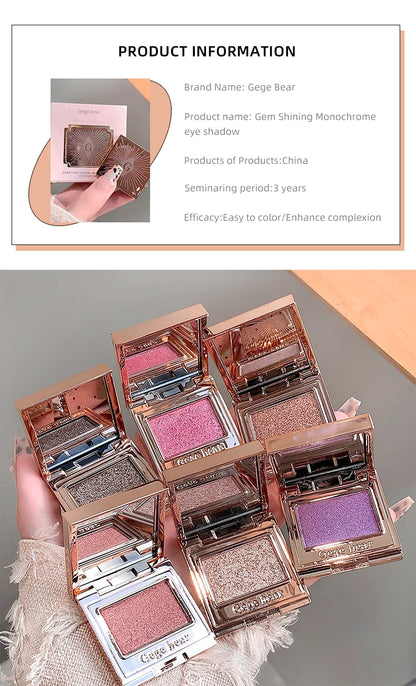 Gege Bear Shimmering Single Eyeshadow