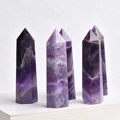 Natural Crystal Point Wand – Healing Stones & Witchcraft Décor
