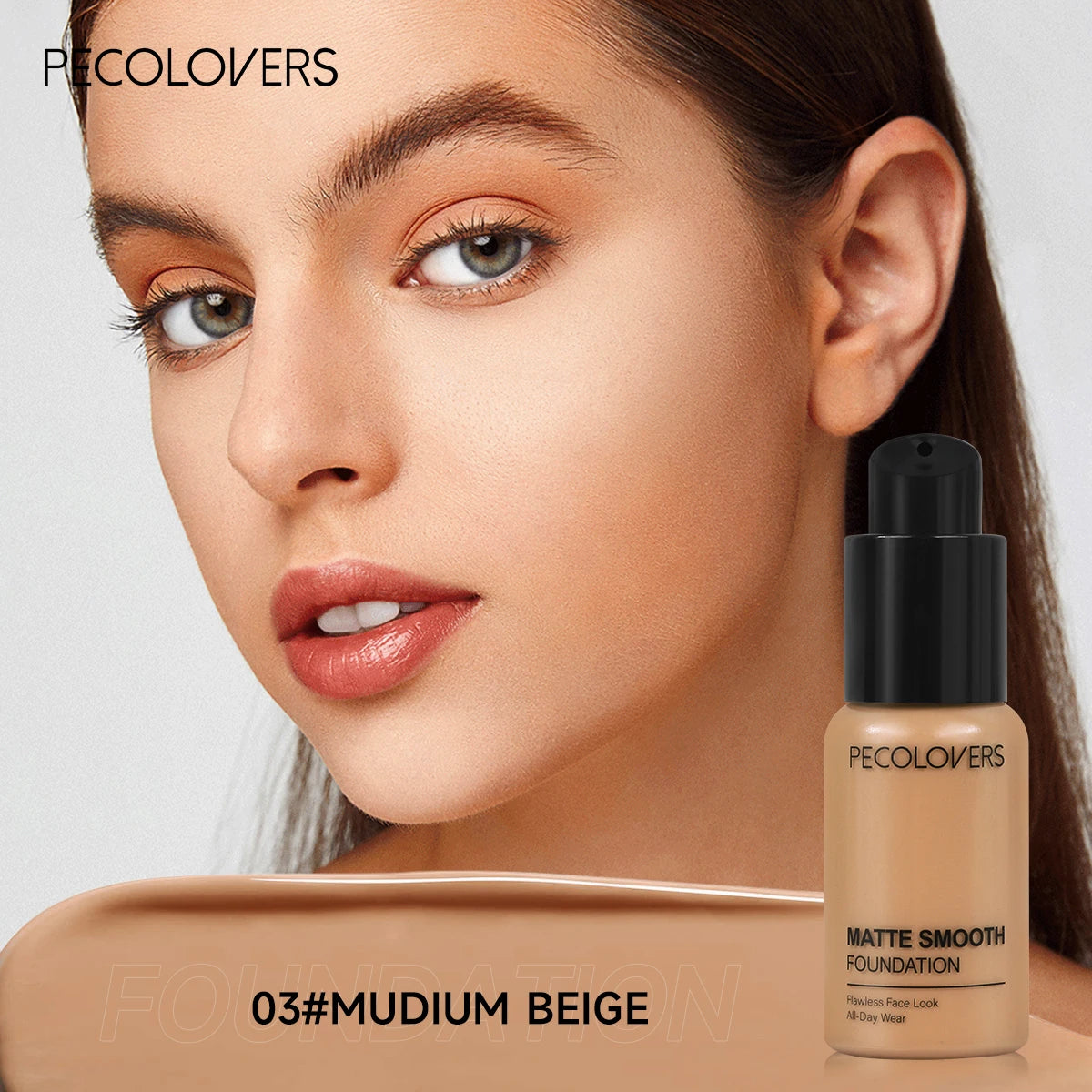 Full Coverage Concealer Foundation – Long-Lasting, Waterproof & Natural Matte Finish
