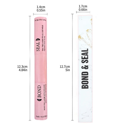 Lash Bond &amp; Seal Kit – Strong Hold Glue, Sealant, Remover &amp; Tweezers for Individual Lash Extensions (10ml + 5ml)