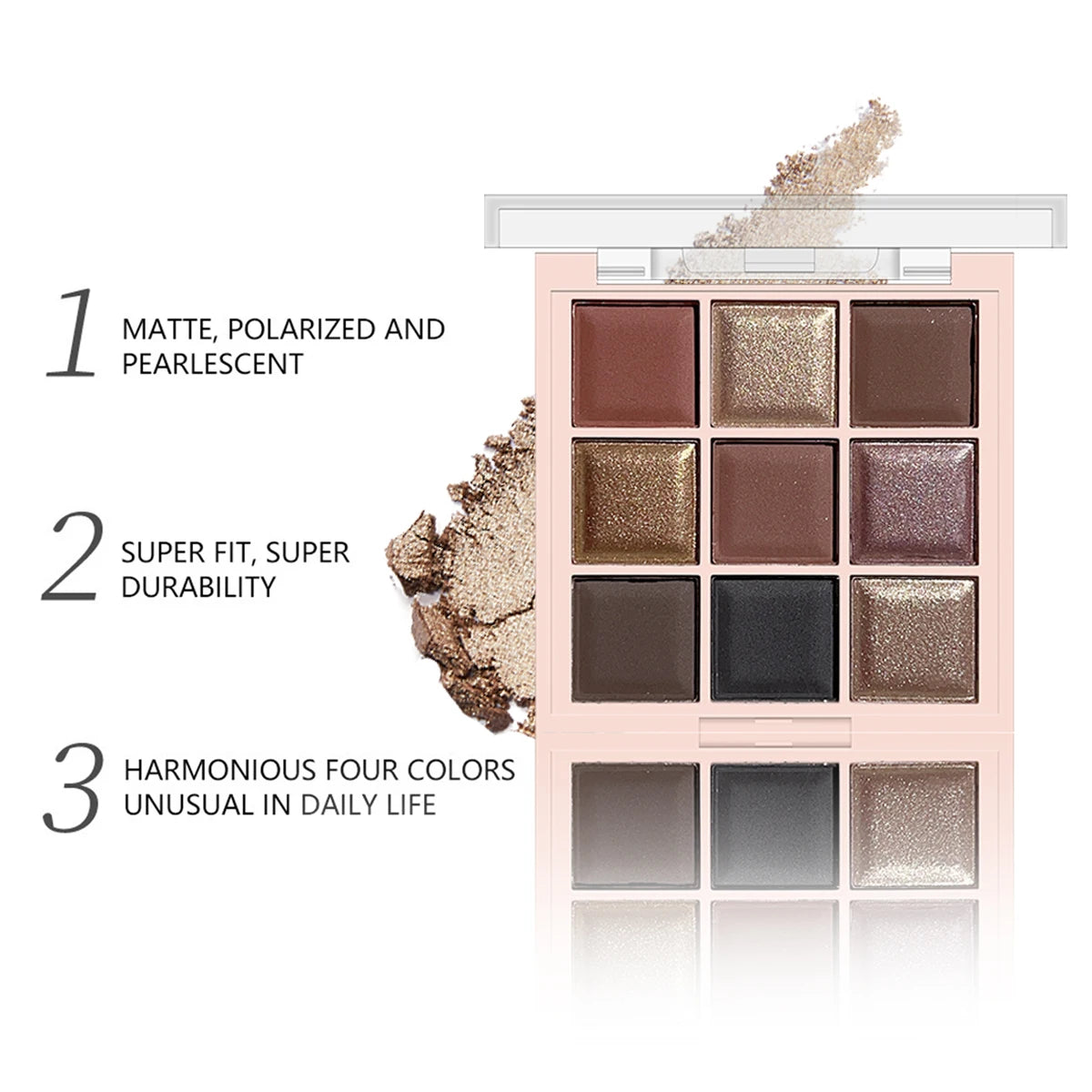 9-Color Milk Tea Eyeshadow Palette