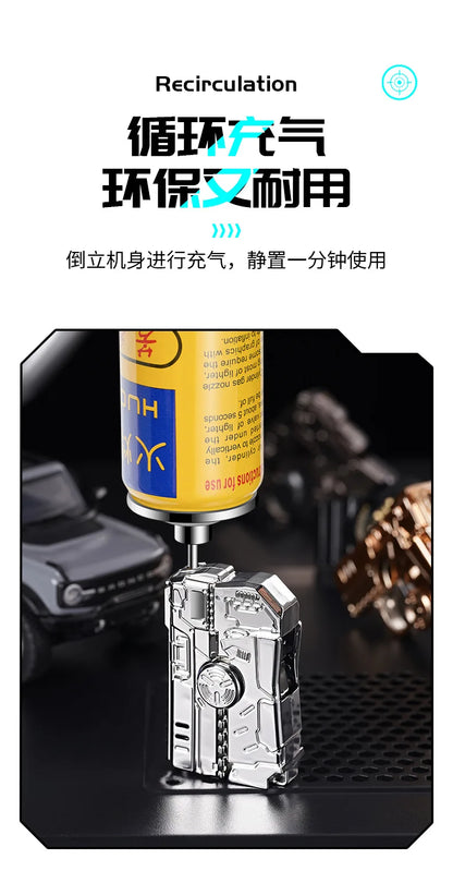 Gyro Folding Pistol Lighter