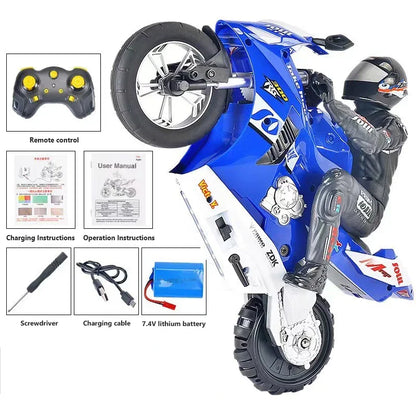 RC Stunt Motorcycle