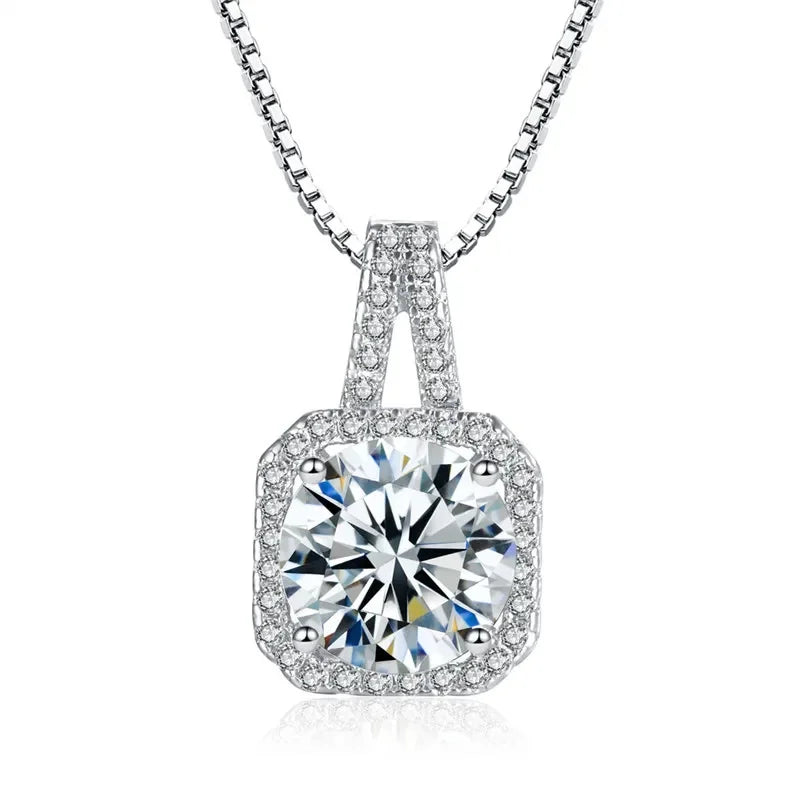 CC Cubic Zirconia Water Drop Pendant Necklace