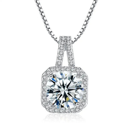 CC Cubic Zirconia Water Drop Pendant Necklace