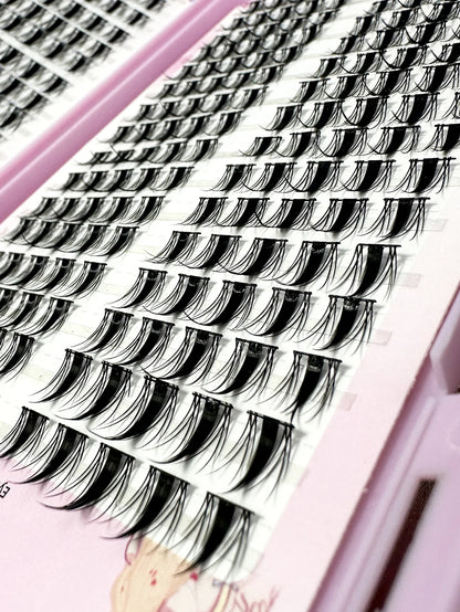 High-Capacity Individual Cluster Lashes (12mm / 13mm / 14mm)