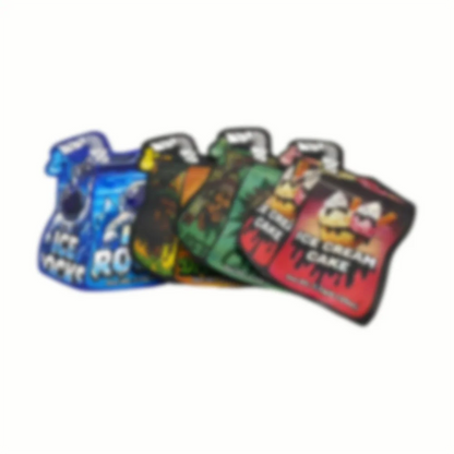 30pcs Cartoon Mylar Ziplock Bags – Resealable Food Storage Pouches