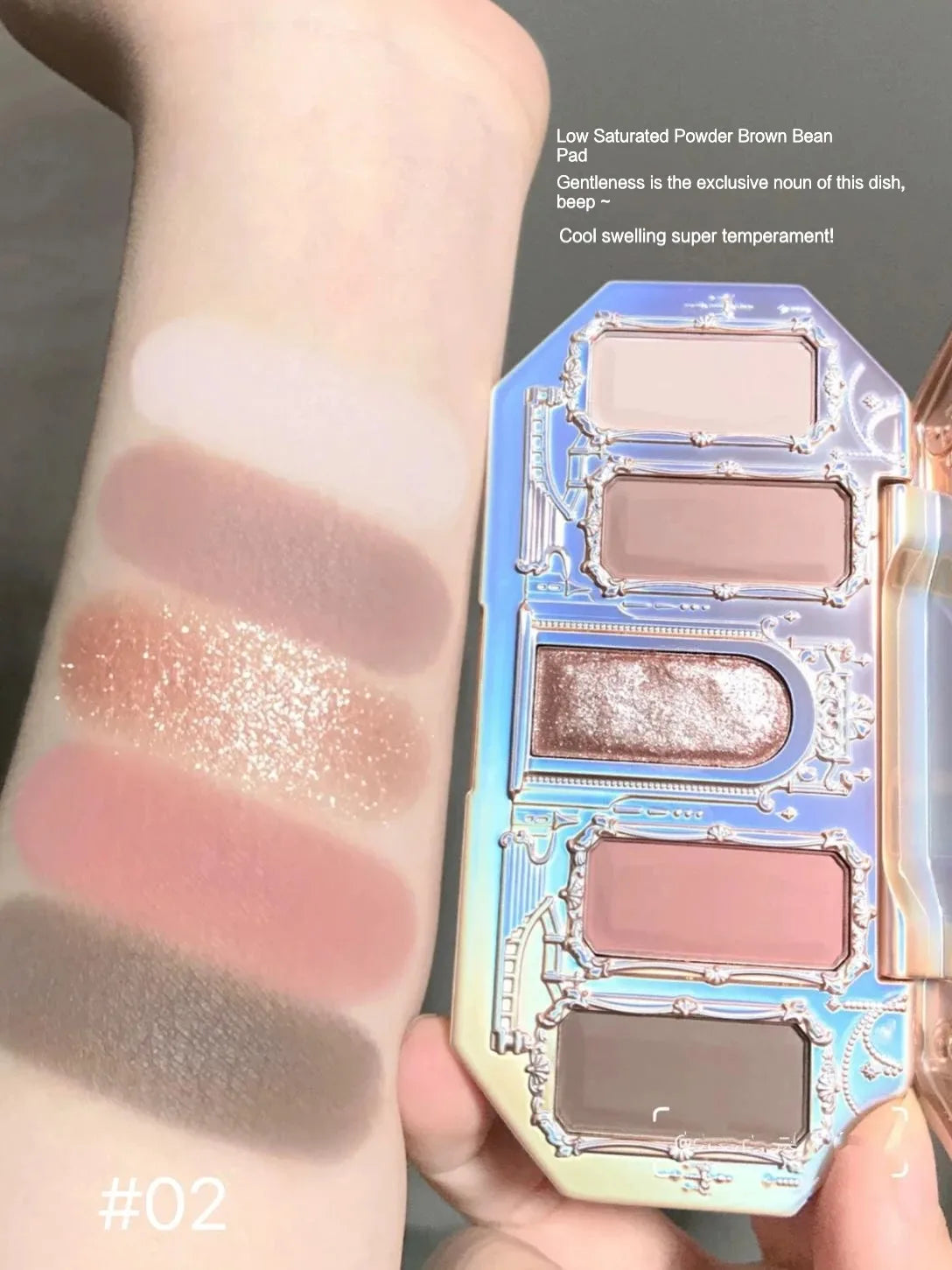 Flower Knows Swan Ballet Eyeshadow Palette