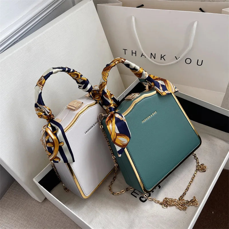Luxury Crossbody Handbag – Classic Square Shoulder Bag