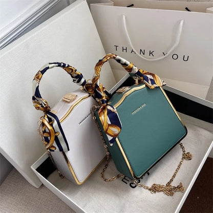 Luxury Crossbody Handbag – Classic Square Shoulder Bag