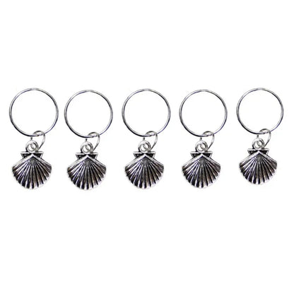 5pcs Butterfly Hair Beads