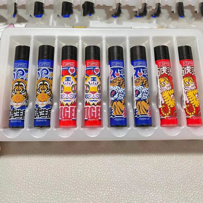 Original Clipper-Style Gas Lighter Set – 4-Piece Boxed Collection