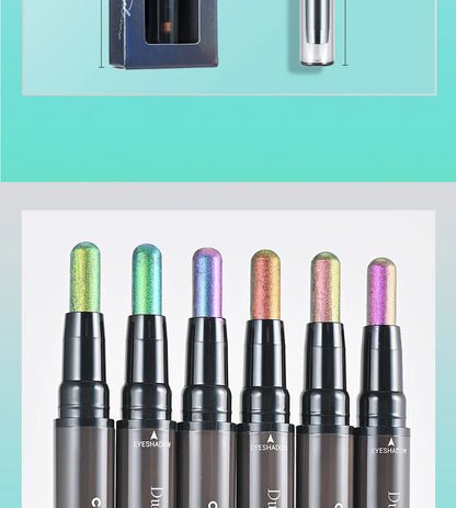 2-in-1 Multichrome Glitter Eyeshadow Stick