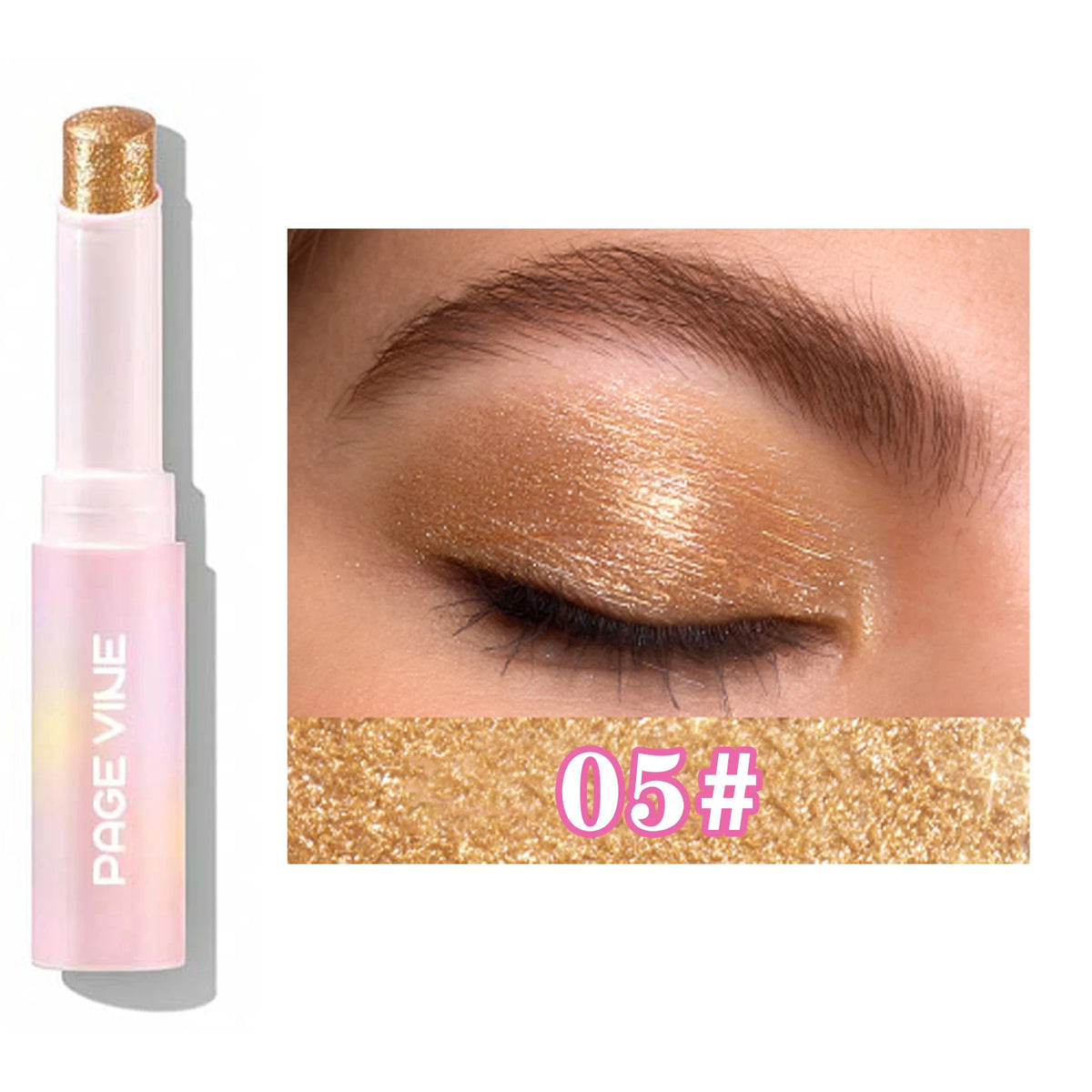 Jelly Glitter Highlight Eyeshadow Stick