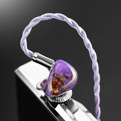 QoA Adonis Hybrid In-Ear Monitors – 1DD+2BA HiFi Wired Earphones (3.5mm/4.4mm)
