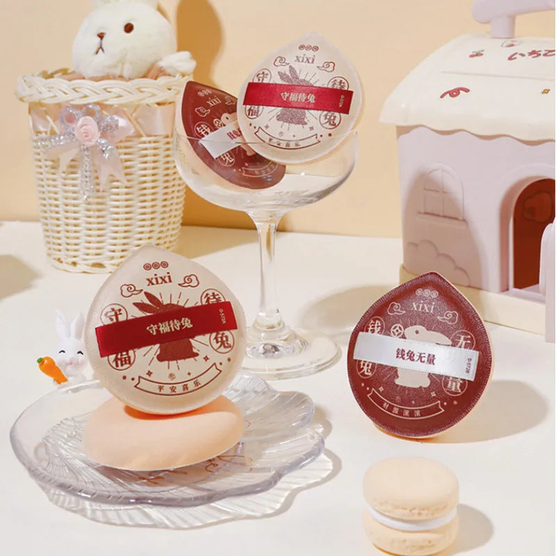 ✨ 5PCS Large Size Foundation Makeup Puffs – Soft Blender Sponges for Flawless Application
