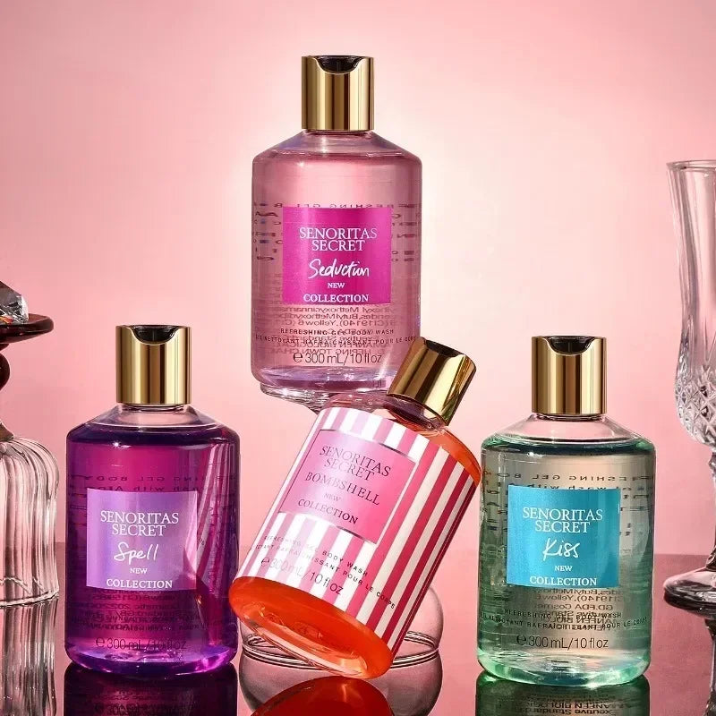 Sweet Fragrance Body Wash – 300ml Moisturizing & Oil-Control Shower Gel for Deep Cleansing and Lasting Scent