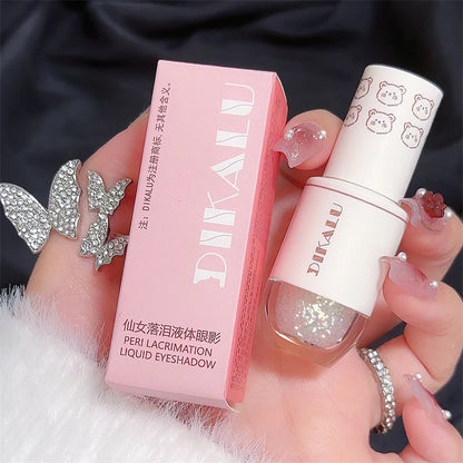 Bear Bowling Ball Liquid Eyeshadow – Super Sparkle Pearl Glitter Eye Makeup