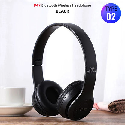 Foldable Bluetooth Sport Headphones – Bass, Comfort, &amp; Wireless Freedom
