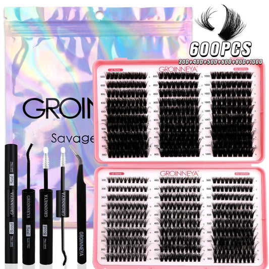 DIY Lash Clusters Full Extension Kit