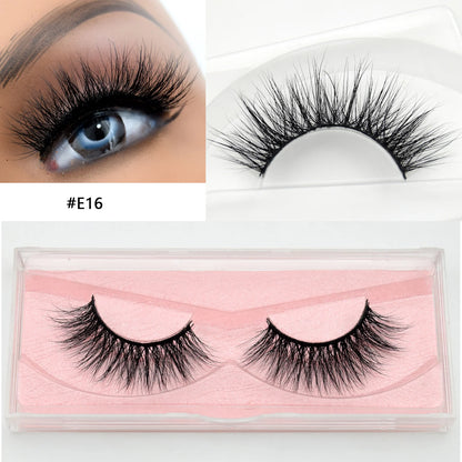 Natural Half Eye False Eyelashes – Soft Mink Look with Lightweight Cotton Band
