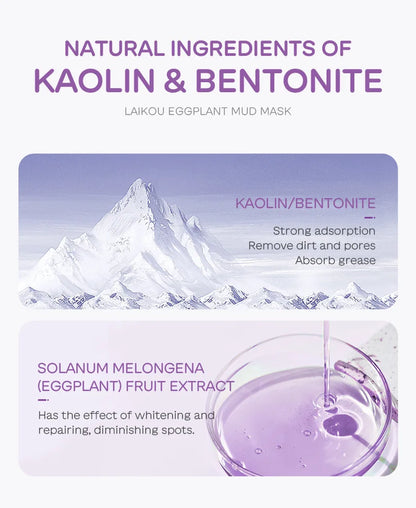 Eggplant Mud Mask Set (5pcs)