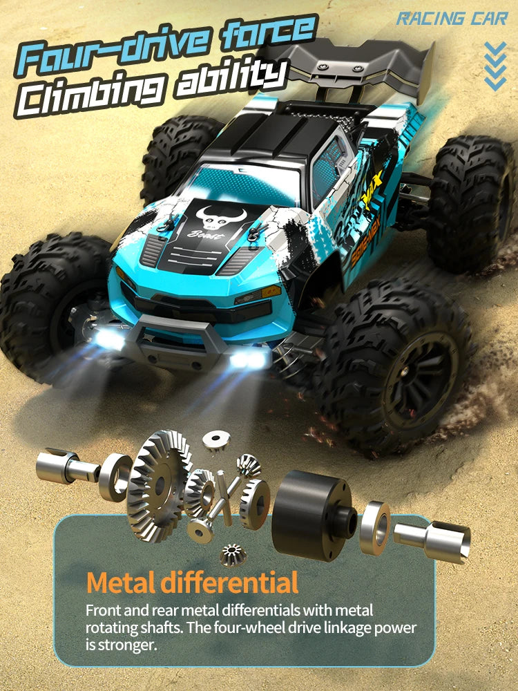 High-Speed RC Off-Road Drift Truck