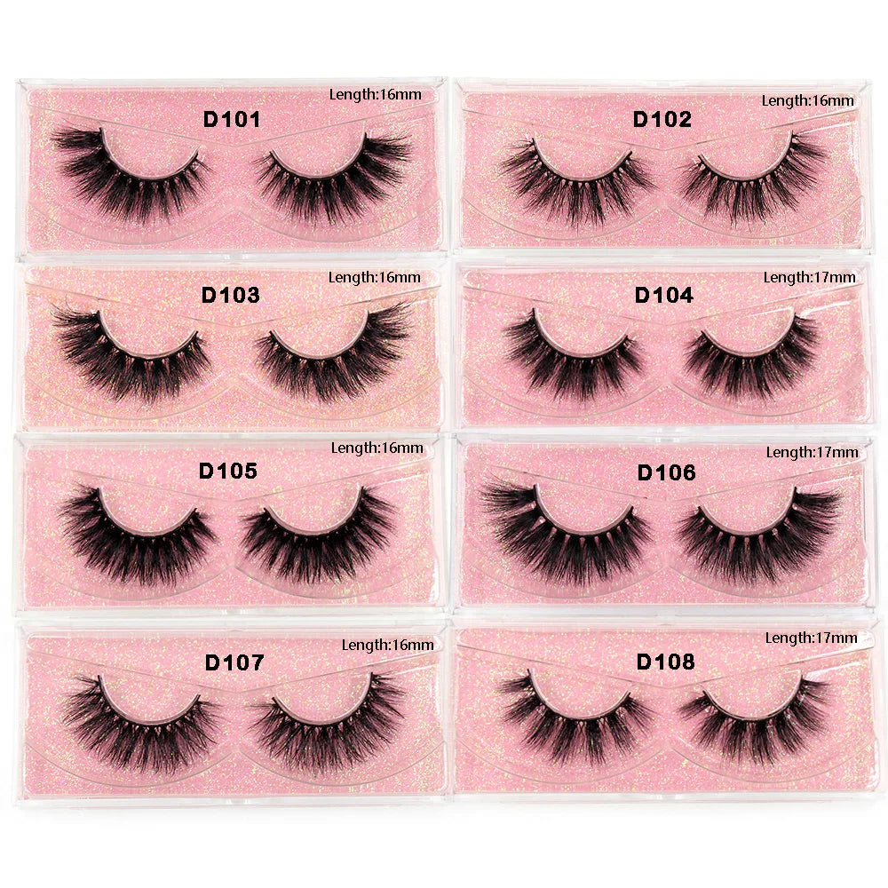 3D Mink Strip Lashes