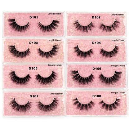 3D Mink Strip Lashes