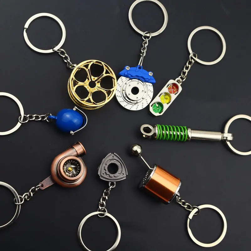 Gear Head Keychain