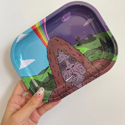7×5.5 Inch Portable Rolling Tray
