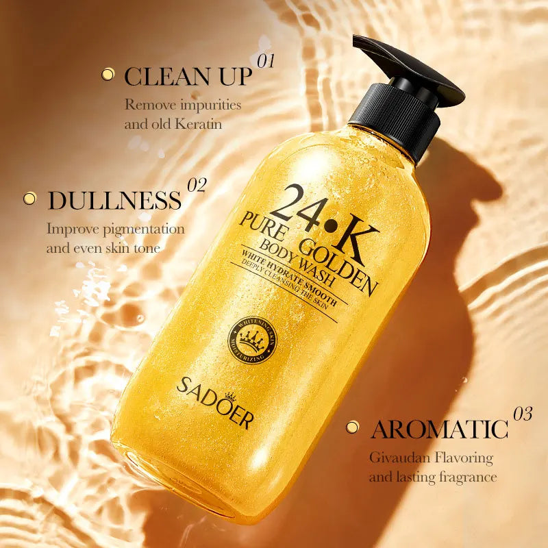 24K Pure Gold Body Wash