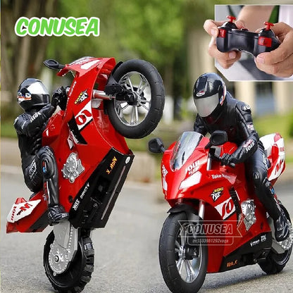 RC Stunt Motorcycle