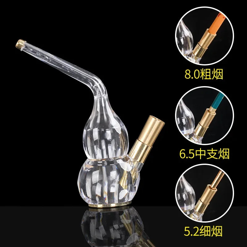 Mini Dual Acrylic Filter Bottle – Compact Multi-Use Water Bottle Accessory (106×90×38mm)