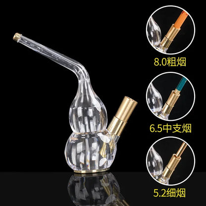 Mini Dual Acrylic Filter Bottle – Compact Multi-Use Water Bottle Accessory (106×90×38mm)