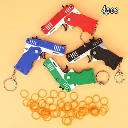 Metal Burst Rubber Band Launcher