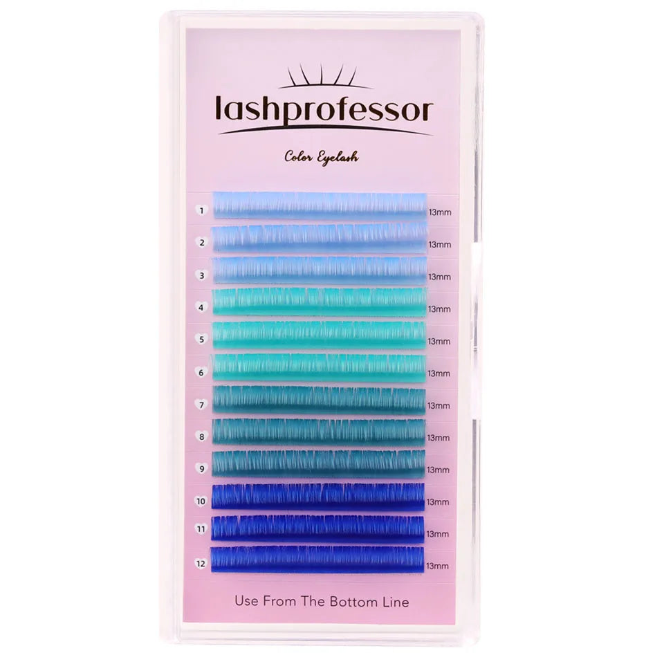 Colored Classic Eyelash Extensions – Soft, Natural & High-Quality Lashes